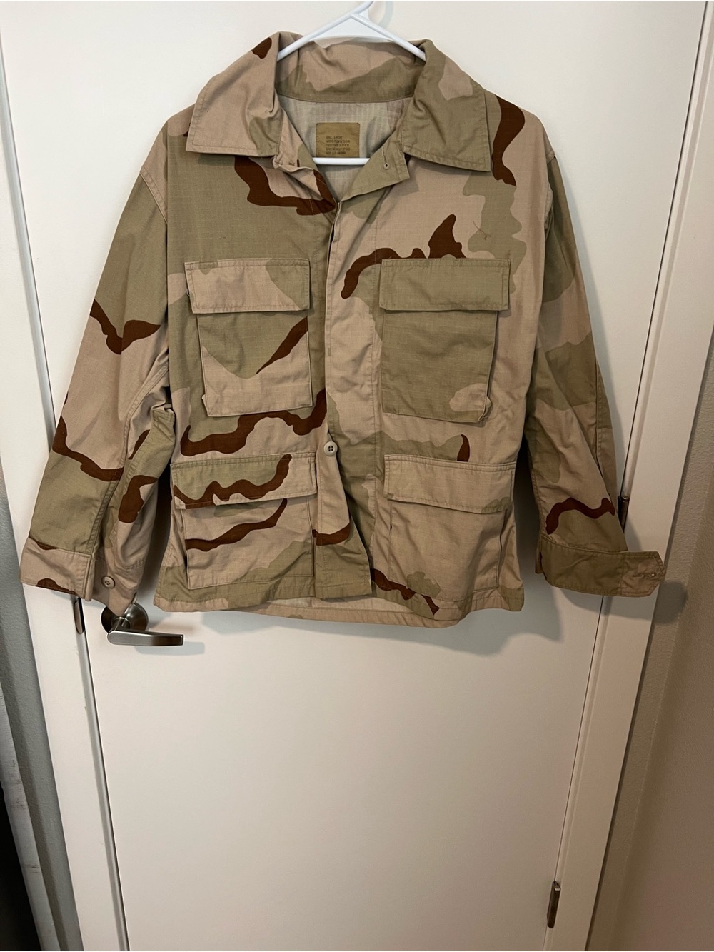 MILITARY Desert Camo Field Jacket - Tan & Brown